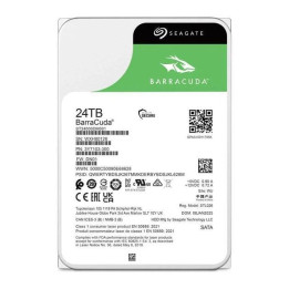 Твърд диск Seagate BarraCuda 24TB, 3.5", SATA III, 7200 RPM, 512MB - ST24000DM001 - 1