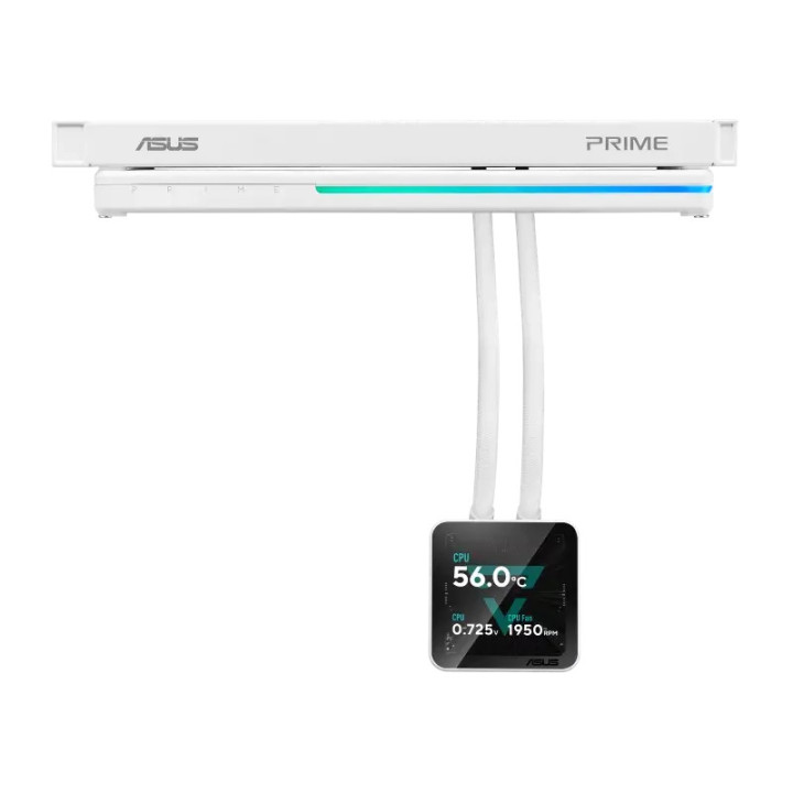 Водно охлаждане за процесор ASUS Prime SLC II 360 ARGB LCD, 360mm, 3x120mm, LCD дисплей, Intel/AMD - 90RC01W2-B0EAY0 - 10
