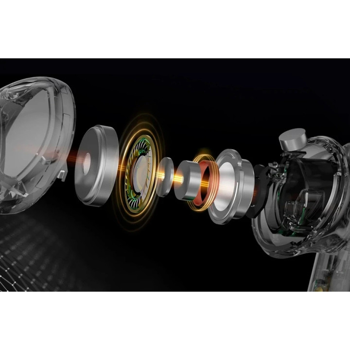 Безжични слушалки KZ Carol Pro, In-Ear Monitors, Bluetooth 5.4, LDAC, микрофон - 6.01.03.0108 - 4