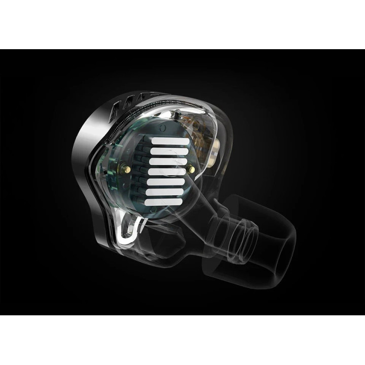 Слушалки KZ PRX, In-Ear мониторни, планарен драйвер, 3.5mm жак, микрофон - 6.01.02.0310 - 4
