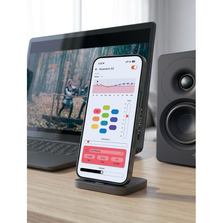 Тонколони Creative XF1, 2.0, 72W RMS, Bluetooth 6.0, USB-C/Aux - 51MF1730AA000 - 7