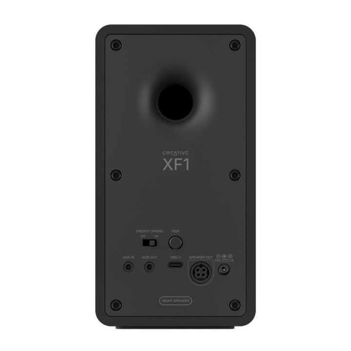 Тонколони Creative XF1, 2.0, 72W RMS, Bluetooth 6.0, USB-C/Aux - 51MF1730AA000 - 12
