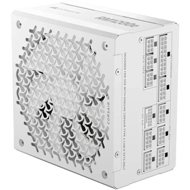 Модулно захранване Corsair RM1200e White, 1200W, 80+ Platinum, ATX 3.1 - CP-9020317-EU - 15