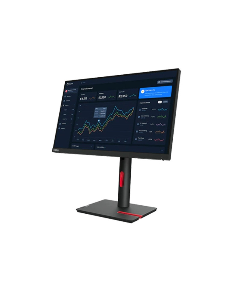 Монитор Lenovo ThinkVision T22i-30 21.5" FHD IPS, 16:9, FHD, 4 ms, 60Hz, USB Hub, HDMI, DP, VGA - 63B0MAT6EU
