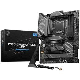 Дънна платка MSI Z790 GAMING PLUS WIFI , LGA 1700, 4xDDR5, 4x M.2 slots, 4x EZ Debug LED, ATX