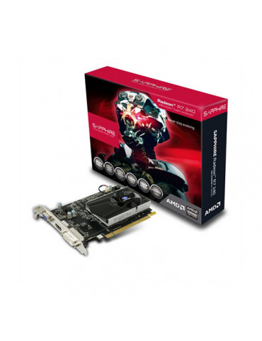 Видео карта Sapphire AMD Radeon R7 240 2GB DDR3