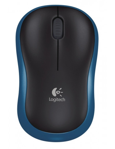 Безжична мишка Logitech M185, синя