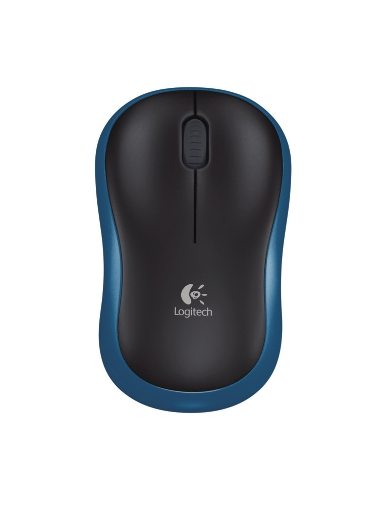Безжична мишка Logitech M185, синя