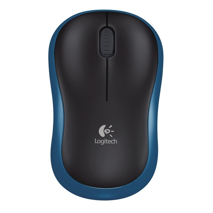 Безжична мишка Logitech M185, синя