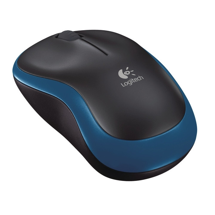 Безжична мишка Logitech M185, синя