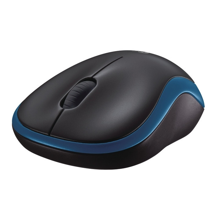Безжична мишка Logitech M185, синя