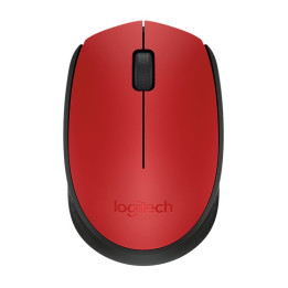 Безжична мишка Logitech M171, червена
