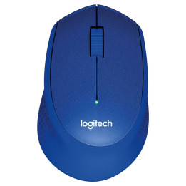 Безжична мишка Logitech M330 Silent Plus, синя