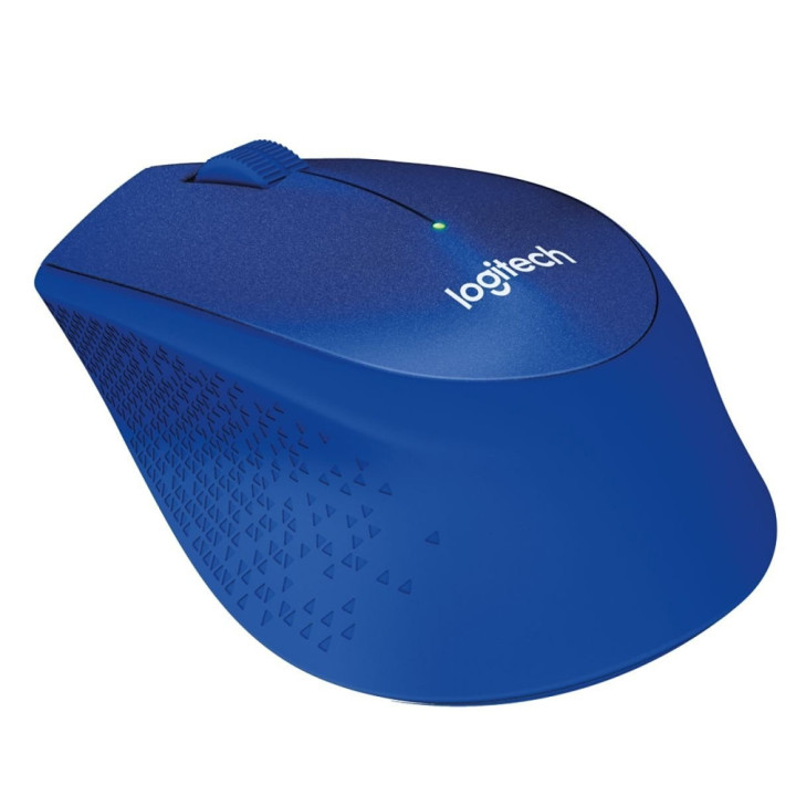 Безжична мишка Logitech M330 Silent Plus, синя