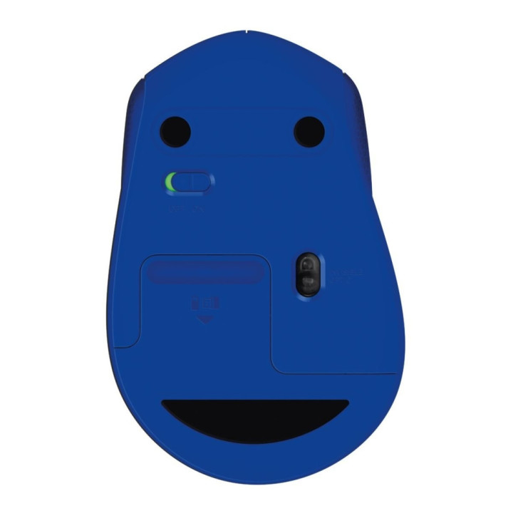 Безжична мишка Logitech M330 Silent Plus, синя