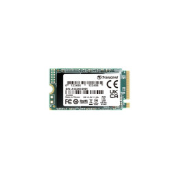 SSD диск Transcend 1TB, M.2 2242,PCIe Gen3x4, NVMe, 3D TLC, DRAM-less - TS1TMTE400S