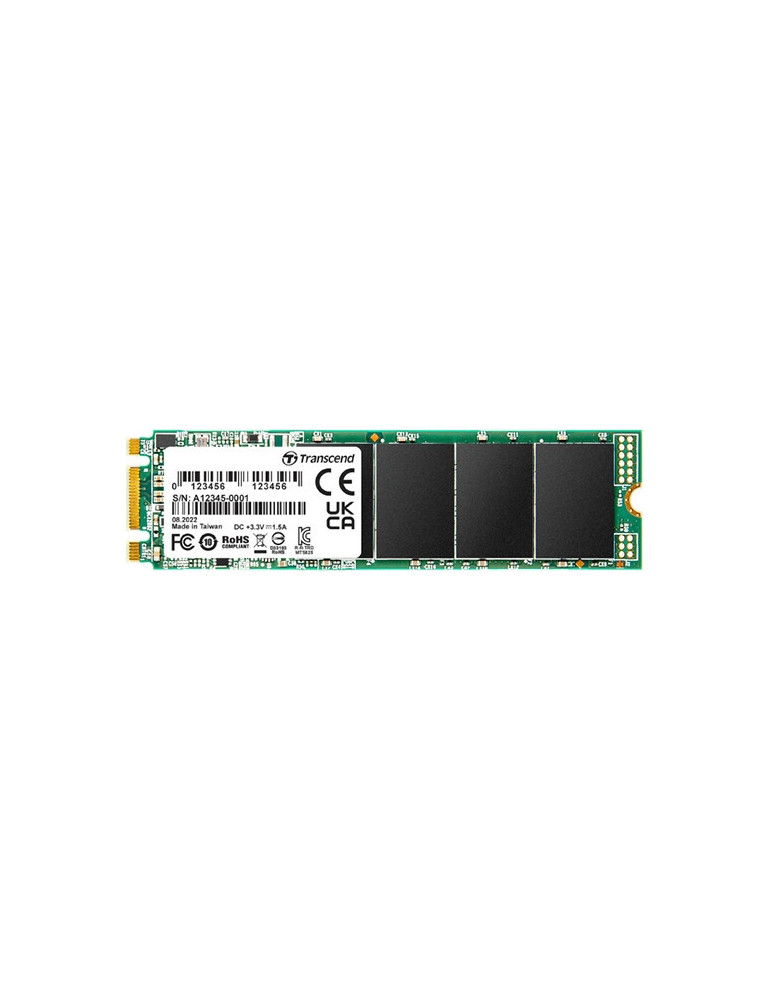 SSD диск Transcend 250GB, M.2 2280 SSD, SATA3 B M Key, TLC - TS250GMTS825S