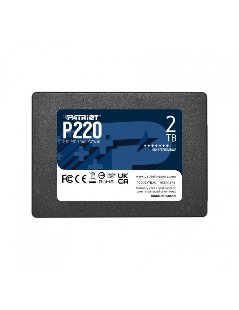 SSD диск Patriot 2TB P220 SATA3 2.5 - P220S2TB25