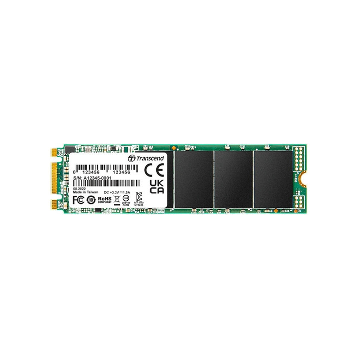 SSD диск Transcend 500GB, M.2 2280 SSD, SATA3 B M Key, TLC - TS500GMTS825S