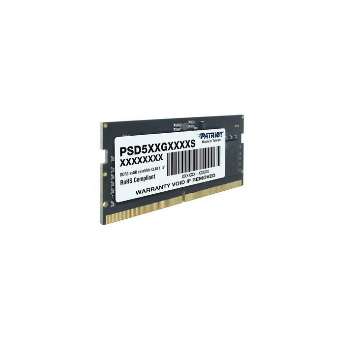 RAM памет Patriot 16GB DDR5 4800MHz Signature SODIMM  - PSD516G480081S