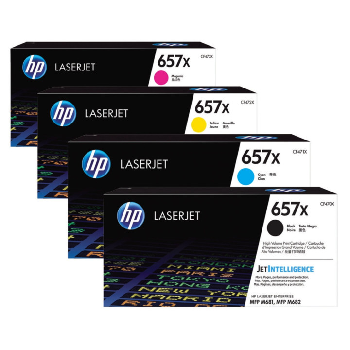 HP 657X High Yield Black Original LaserJet Toner Cartridge (CF470X) - CF470X