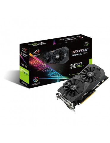 Видео карта Asus ROG Strix Nvidia GeForce GTX 1050 Ti 4GB GDDR5