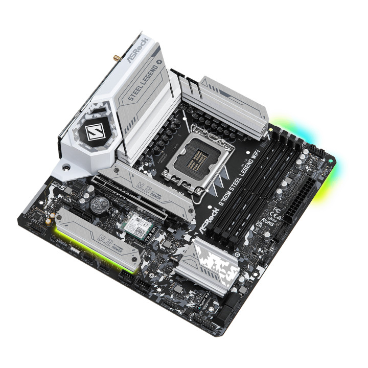 Дънна платка ASROCK B760M STEEL LEGEND WIFI, LGA1700