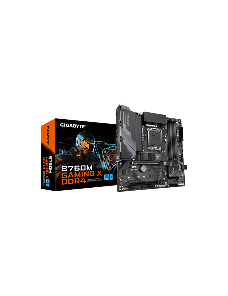 Дънна платка Gigabyte B760M GAMING X DDR4, LGA1700