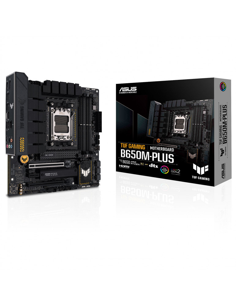 Дънна платка Asus TUF GAMING B650M-PLUS, AM5 - 90MB1BG0-M0EAY0