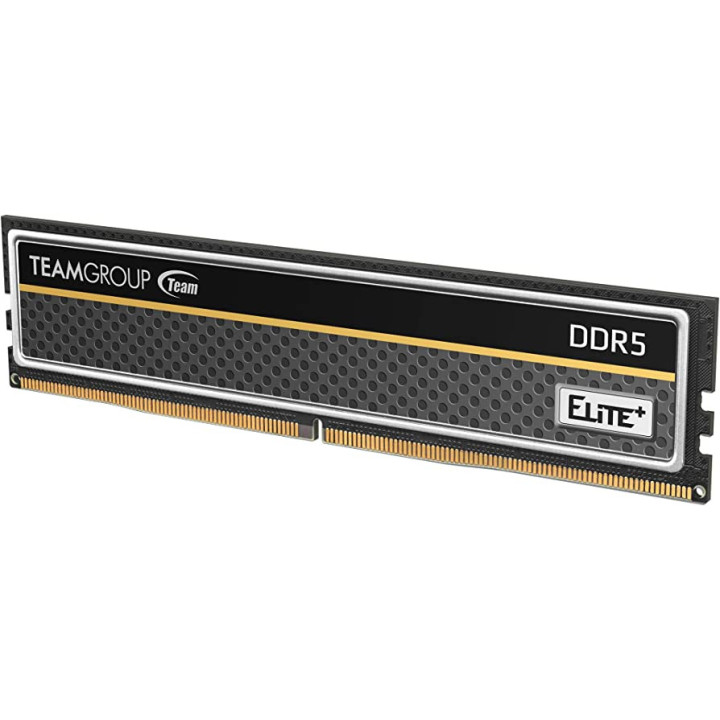 RAM памет Team Group Elite Plus 16GB DDR5 5600MHz CL46 Black - TPBD516G5600HC4601