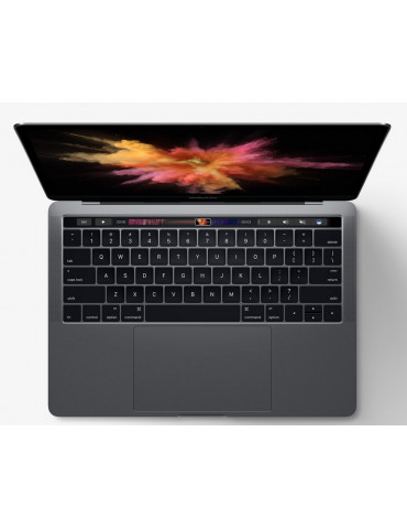 Лаптоп Apple MacBook Pro 15" Retina с Touch Bar, процесор i7, 16GB RAM, 256GB SSD, Radeon Pro 450 2GB, Space Grey - INT KB