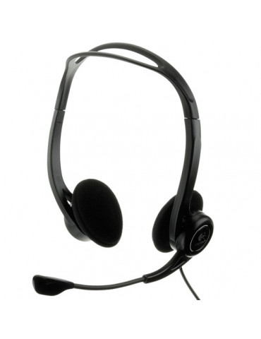 Слушалки Logitech 960 черни с микрофон