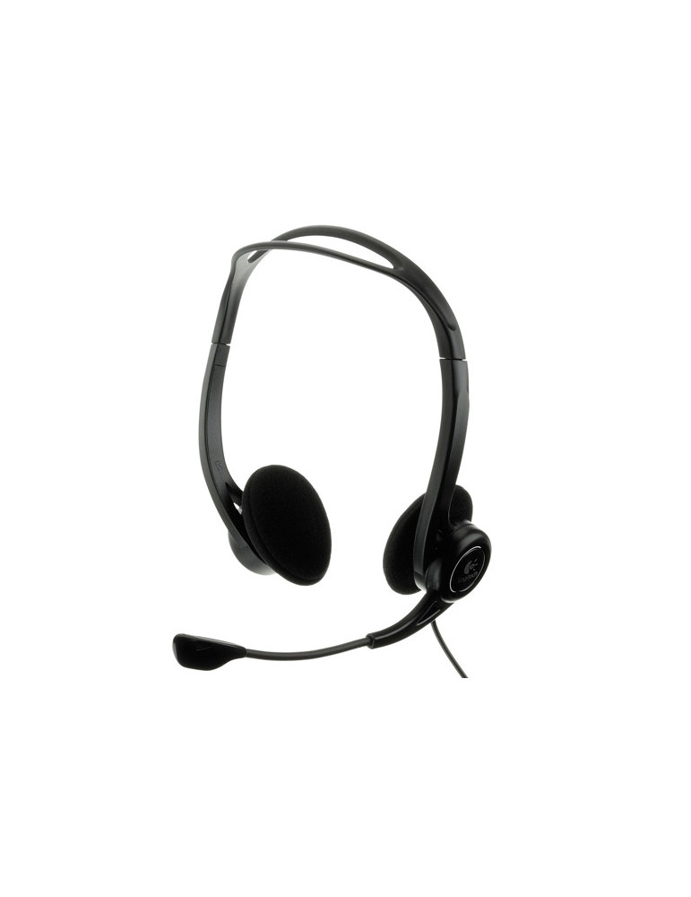 Слушалки Logitech 960 черни с микрофон