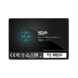 SSD диск Silicon Power 960GB S55, 2.5", SATA3 - SP960GBSS3S55S25