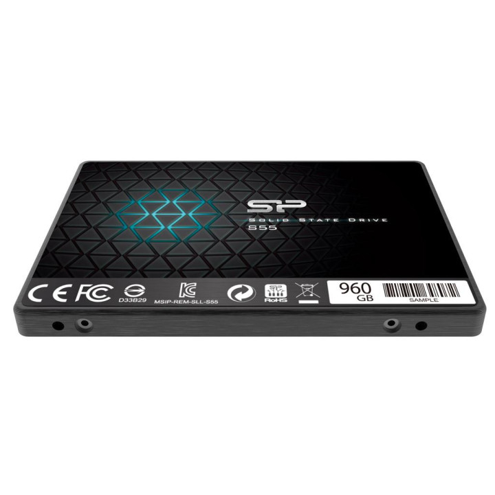 SSD диск Silicon Power 960GB S55, 2.5", SATA3 - SP960GBSS3S55S25