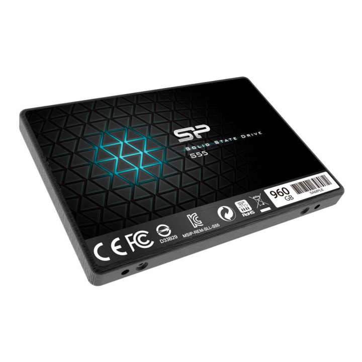 SSD диск Silicon Power 960GB S55, 2.5", SATA3 - SP960GBSS3S55S25