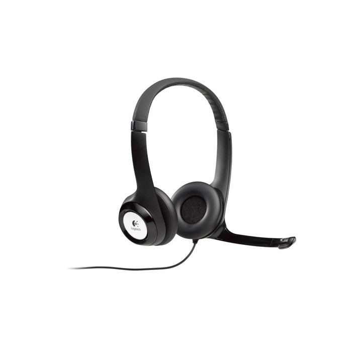 Слушалки Logitech H390 черни с микрофон