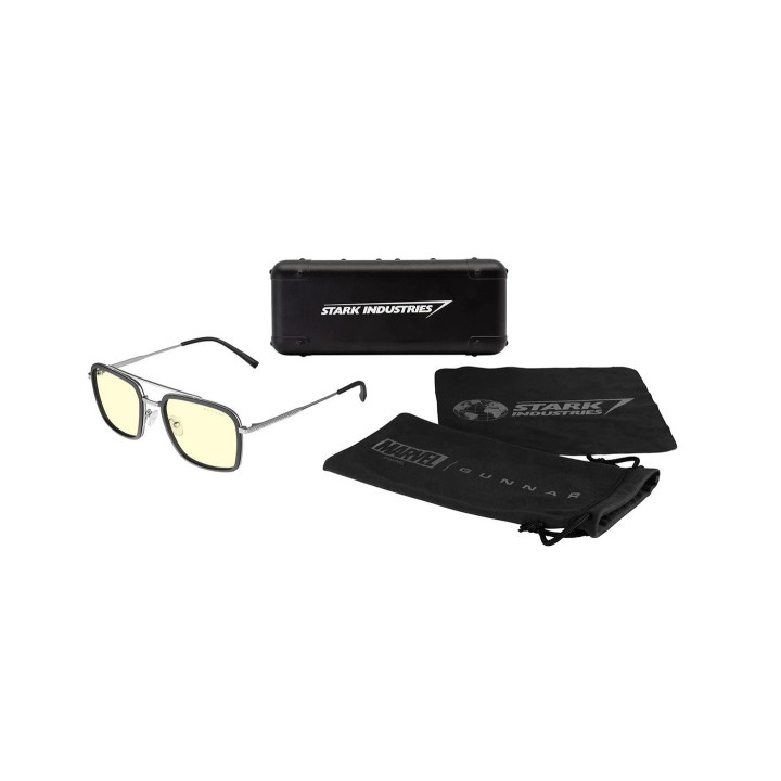 Геймърски очила GUNNAR Stark Industries Edition, Clear - EDI-12309