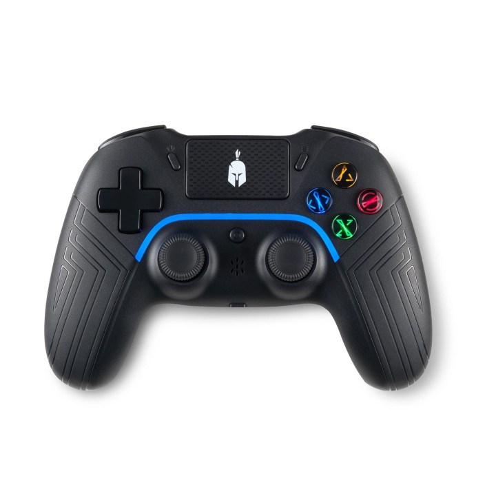 Безжичен геймпад Spartan Gear Aspis 4, за PC и PS4, Черен - SG-079673