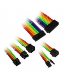 Комплект оплетени кабели Kolink Core, Rainbow - ZUAD-1297