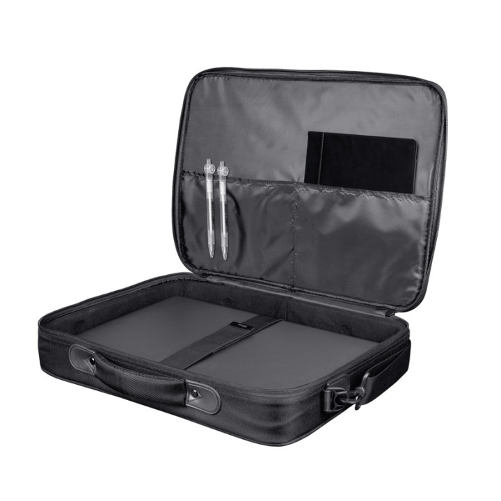 Чанта за лаптоп Trust Atlanta Laptop Bag 15.6" ECO - Black - 24189