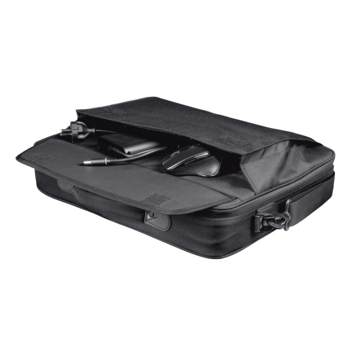 Чанта за лаптоп Trust Atlanta Laptop Bag 15.6" ECO - Black - 24189