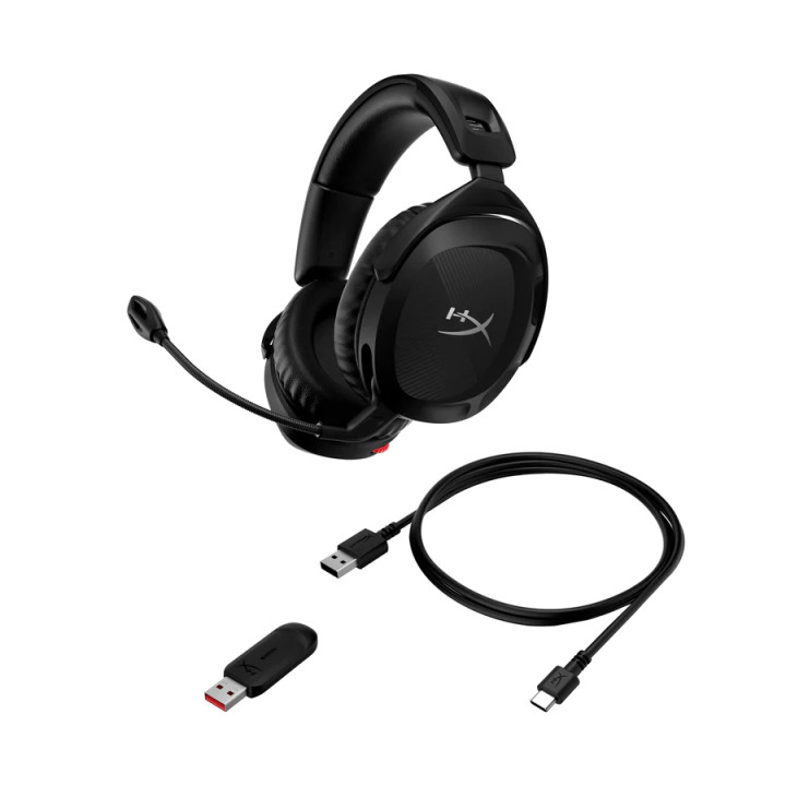 Геймърски слушалки HyperX Cloud Stinger 2 Безжични с Микрофон, Черен - 676A2AA