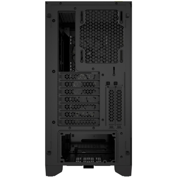Кутия за компютър Corsair iCUE 4000D RGB Airflow Mid Tower, Tempered Glass, черен - CC-9011240-WW
