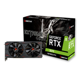 Видео карта Biostar GeForce RTX 3070 EXTREME GAMING , 8GB GDDR6, 256 Bit, DP, HDMI - VN3706RM82