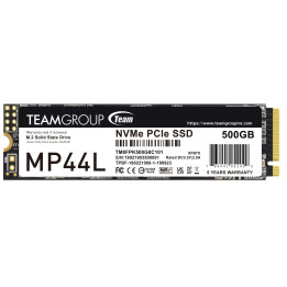 SSD диск Team Group 500GB MP44L, M.2 2280 NVMe PCI-e 4.0 x4 - TM8FPK500G0C101