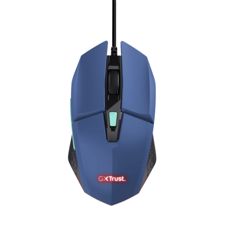Геймърска мишка Trust GXT109 Felox, Blue - 25067