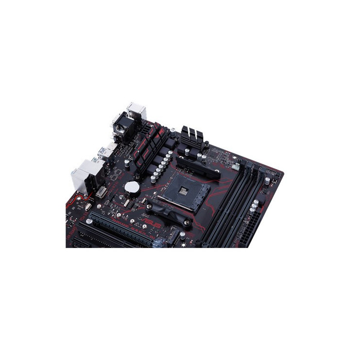 Дънна платка Asus PRIME B350-PLUS, сокет AM4