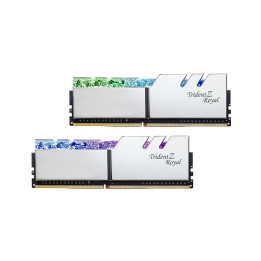 RAM памет G.SKILL 32GB(2x16GB) DDR4 PC4-28800 3600MHz CL16 Trident Z Royal - F4-3600C16D-32GTRSC