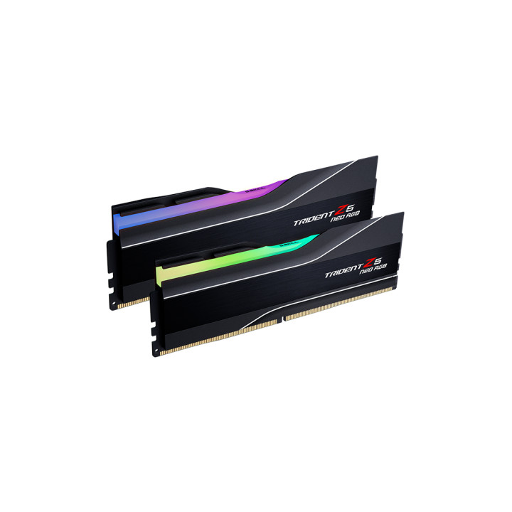 RAM памет G.SKILL 32GB(2x16GB) DDR5 PC5-48000 6000MHz CL32 Trident Z5 Neo RGB Black AMD EXPO - F5-6000J3238F16GX2-TZ5NR